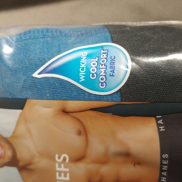 Mens Hanes Boxer Briefs NWT Large 36-38 - Picture 3 of 4